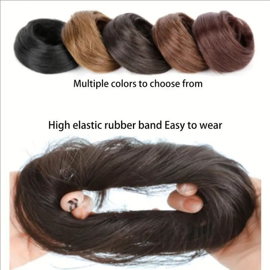 Extensión de Cabello Fluido con Banda Elástica y Efecto Natural - Image 3