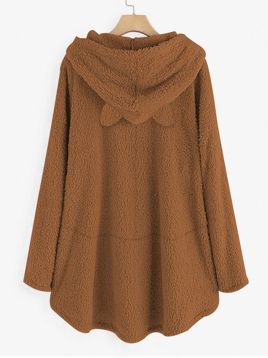Suéter Bordado con Capucha para Otoño e Invierno - Image 21
