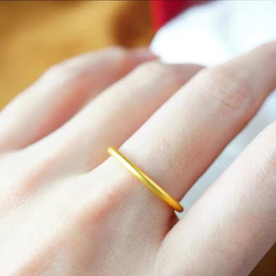Anillo de Oro con Detalles en Oro de Color - Image 8