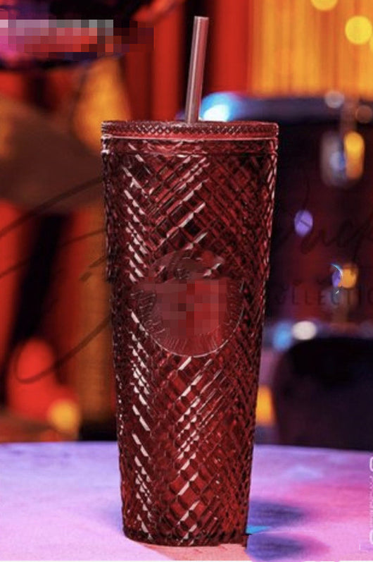 Vaso Reutilizable de Doble Capa con Popotes Incluidos - Image 6