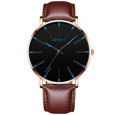 Reloj de Cuarzo con Correa para Hombre - Importación - Image 3