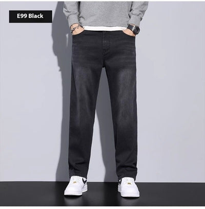 Pantalones Jeans Loose Straight Casual para Hombre - Image 6