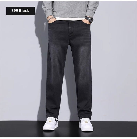 Pantalones Jeans Loose Straight Casual para Hombre - Image 6