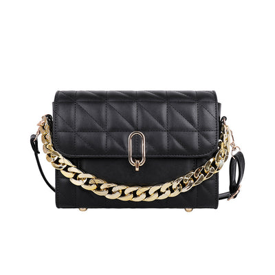 Bolso de Hombro Cadena Rombo Cuadrado Pequeño - Image 16