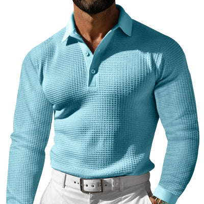Camisa Casual de Vacaciones con Solapa y Manga Larga - Image 8