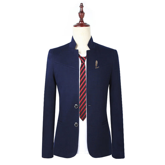 Abrigo Casual Slim Fit de Color Liso para Hombre - Image 14
