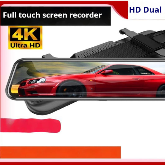 Espejo Retrovisor Grabador Dual 1080p HD con Cámara Frontal y Trasera - Image 4