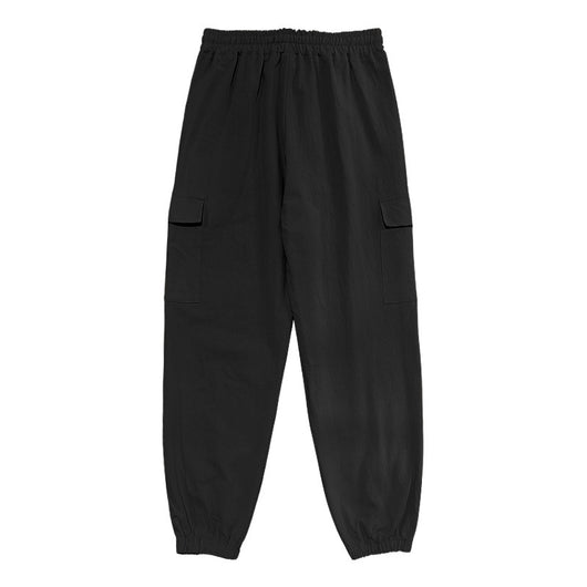 Pantalones Casuales de Algodón y Lino con Múltiples Bolsillos y Cordón Ajustable - Image 24