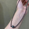 Adjustable Length Of Plateado Pearl Bracelet Necklace