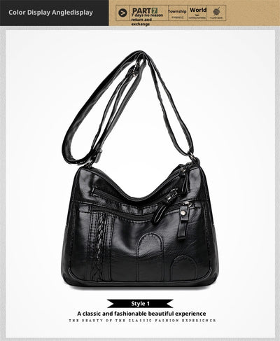 Bolso Bandolera de Cuero Suave para Mujer Madura - Elegancia y Comodidad - Image 12