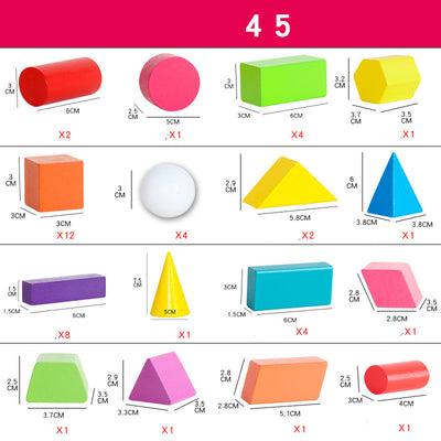 32 Modelos Geométricos Sólidos para Enseñanza de Matemáticas en Primaria - Image 16