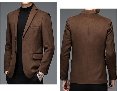Traje de Lana Casual para Hombre - Otoño e Invierno - Image 19