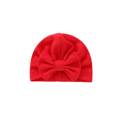 Gorro de Bebé Recién Nacido con Lazo Grande - Diseño Europeo y Americano - Image 3