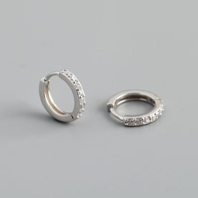 Aretes de Aro Circonita Lujo Ligero para Mujer - Image 4