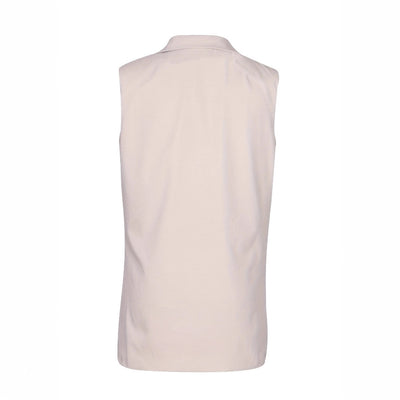 Chaleco Casual Suelto de Color Liso para Mujer - Image 10