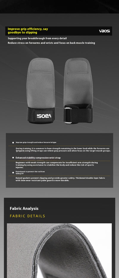 Guantes de Fitness con Agarre Reforzado y Soporte de Muñeca - Image 8