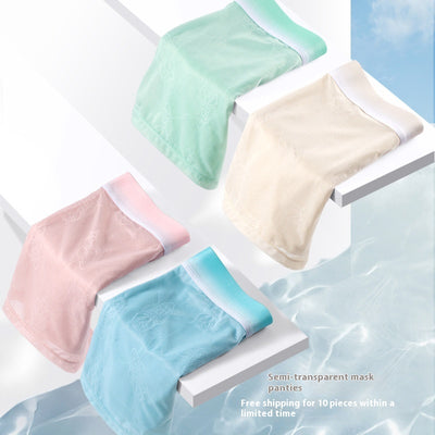 Bóxers Ultradelgados de Malla Transpirable Ice Silk Verano - Image 2