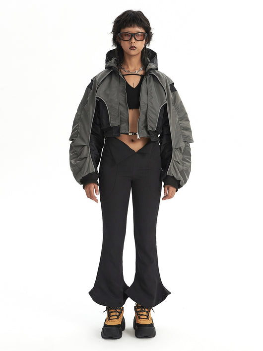 Chaqueta Bomber MA-1 con Detalles Reflectantes - Image 13