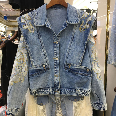 Chaqueta Denim Corta Industrial Pesado - Colección Otoño