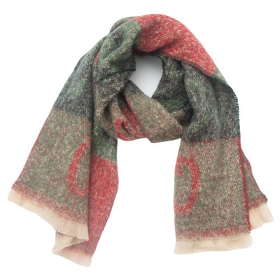 Bufanda Jacquard Unisex con Letras - Estilo Moderno para Él y Ella - Image 11