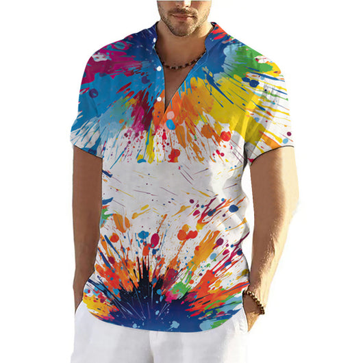 Playera Hombre Estampado Graffiti 3D Verano - Image 15