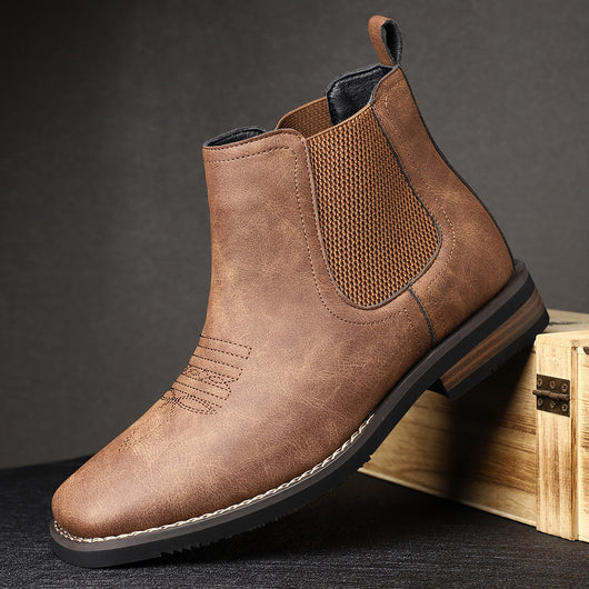 Botas Martin Casuales Estilo Británico para Hombre - Otoño e Invierno - Image 7