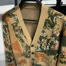 Cardigan Retro Japonés V-Neck para Parejas - Suéter Tejido Casual - Image 6
