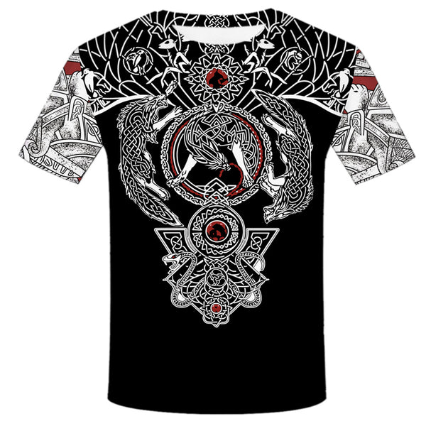 Playera Hombre Viking Tattoo - Diseño Moderno PLstar Cosmos