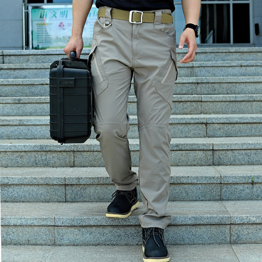 Pantalones Tácticos Transpirables de Secado Rápido con Bolsillos - Image 12
