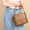 Bolso de Cuero Genuino para Mujer - Cartera Casual Tipo Mensajero