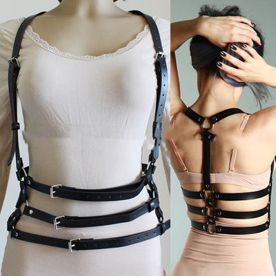 Prenda de Cuero con Cintura Ajustable - Estilo Sofisticado - Image 15
