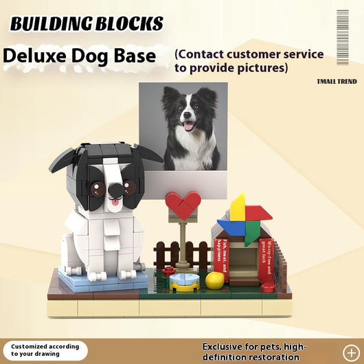 Bloques de Construcción Mascota Personalizada - Figura de Perro y Gato - Image 4