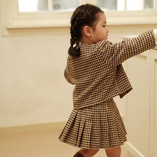Conjunto Clásico Francés para Niñas - Traje Elegante de Dos Piezas - Image 3