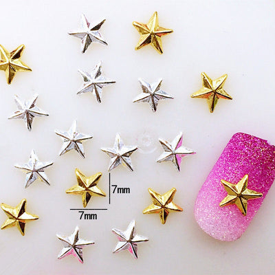 Joyas Metálicas para Uñas - Parches Decorativos - Image 17
