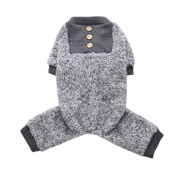 Pijama Térmico Grueso Rayas Cebra Felpa Invierno