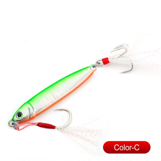 Señuelo de Plomo con Lentejuelas Metálicas para Pesca de Altura - Image 19