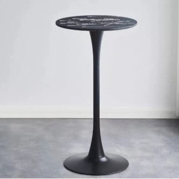 Mesa Alta Redonda para Negociaciones y Café - Diseño Moderno Leisure Home - Image 10