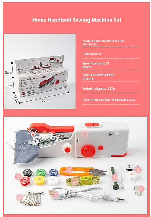 Máquina de Coser Portátil Eléctrica Compacta - Image 14