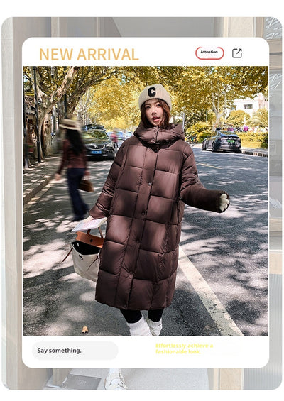 Abrigo Acolchado Suelto para Mujer - Diseño Moderno y Cálido - Image 10