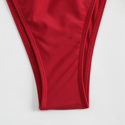 Traje de Baño Triangular con Cordón Elástico y Diseño Mariposa para Mujer - Image 18