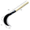 Cuchillo De Hierba Negro De 110 En La Parte Trasera