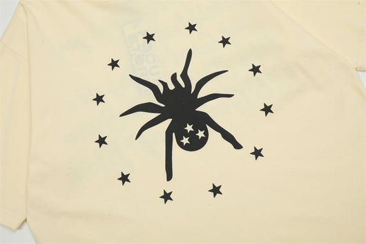 Camiseta Estampado Araña de Manga Corta para Hombre - Image 7
