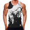 Playera Deportiva sin Mangas con Impresión 3D para Hombre