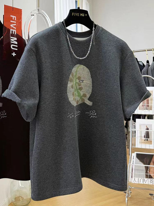 Playera Corta Estilo Occidental Púrpura Gruesa Premium - Image 20