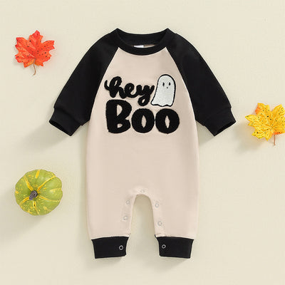 Mono Halloween para Bebé - Romper Largo a Juego - Image 2