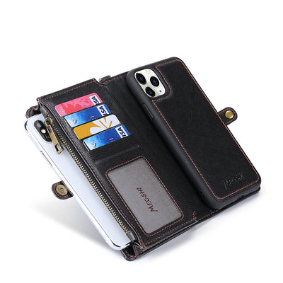 Funda Protectora iPhone 11 Pro Max con Múltiples Compartimentos para Tarjetas - Image 6