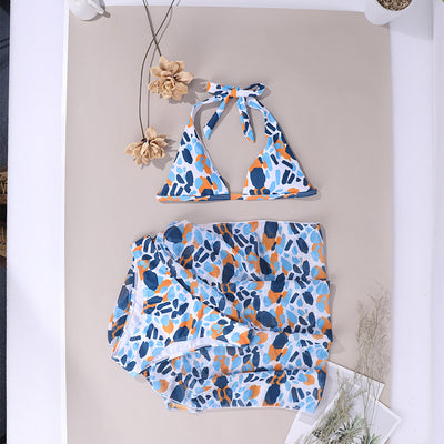Traje de Baño Tres Piezas para Mujer en Gasa Elegante - Image 6