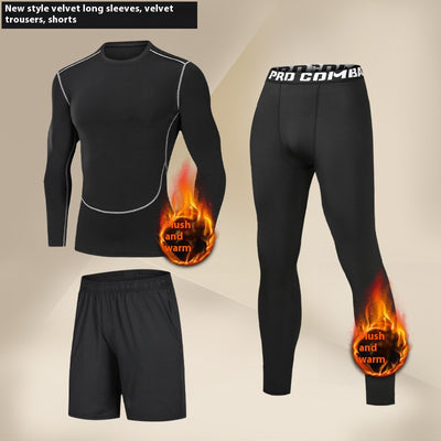 Mallas Térmicas Deportivas Hombre con Forro Polar - Ropa Interior Base Elástica - Image 4