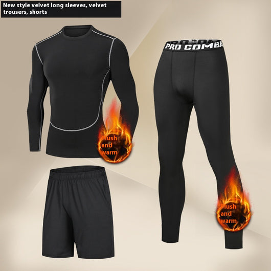 Mallas Térmicas Deportivas Hombre con Forro Polar - Ropa Interior Base Elástica - Image 4