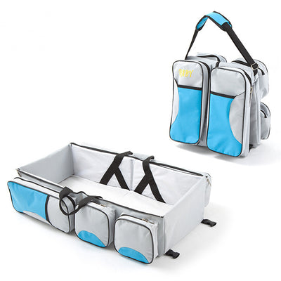 Cuna Portátil Multifunción para Bebé - Bolso Mami Convertible
